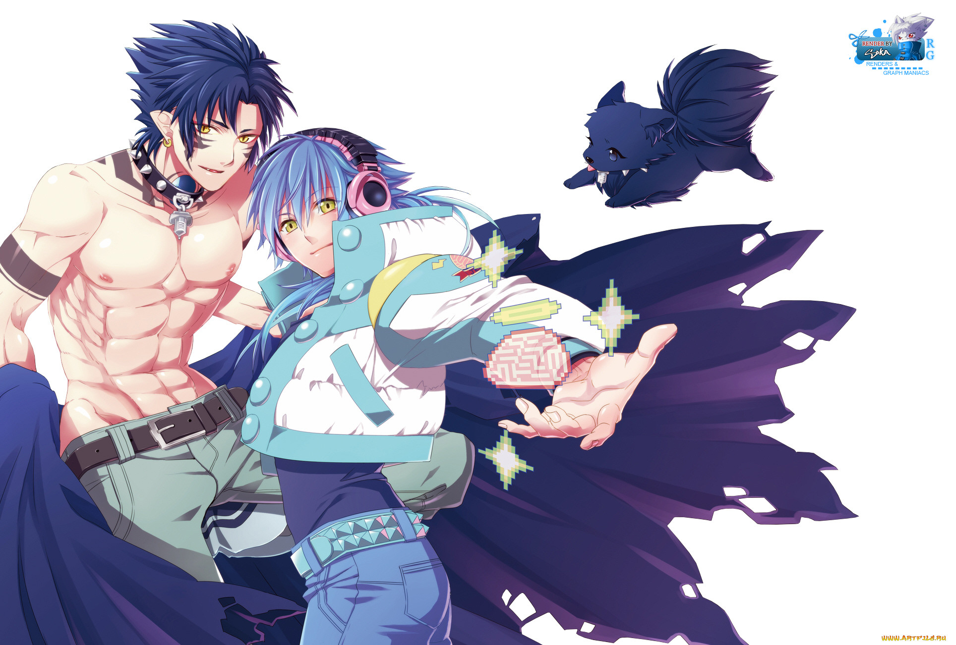 , dramatical murder, , 